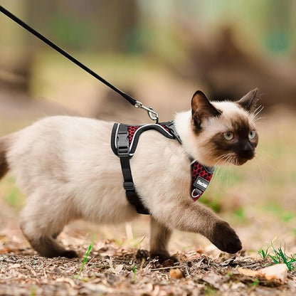 Cat Harness and Leash for Walking Escape Proof Soft Adjustable Cat Leash - Image 6