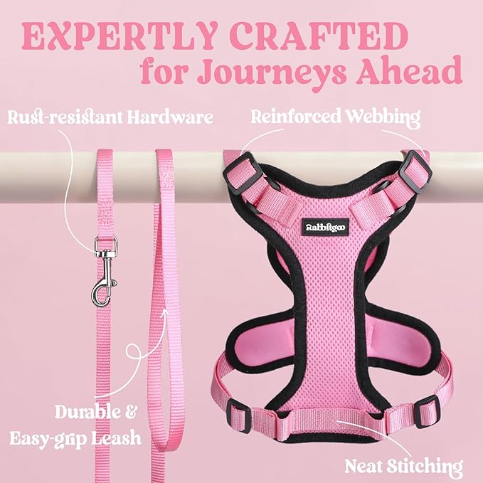 rabbitgoo Cat Harness and Leash Set, Escape Proof Vest Harness - Image 7