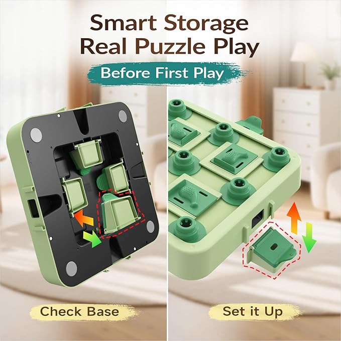 KADTC Dog Chess Puzzle Toy, Large Size, 3 Levels of Step-by-Step Challenge - Image 7