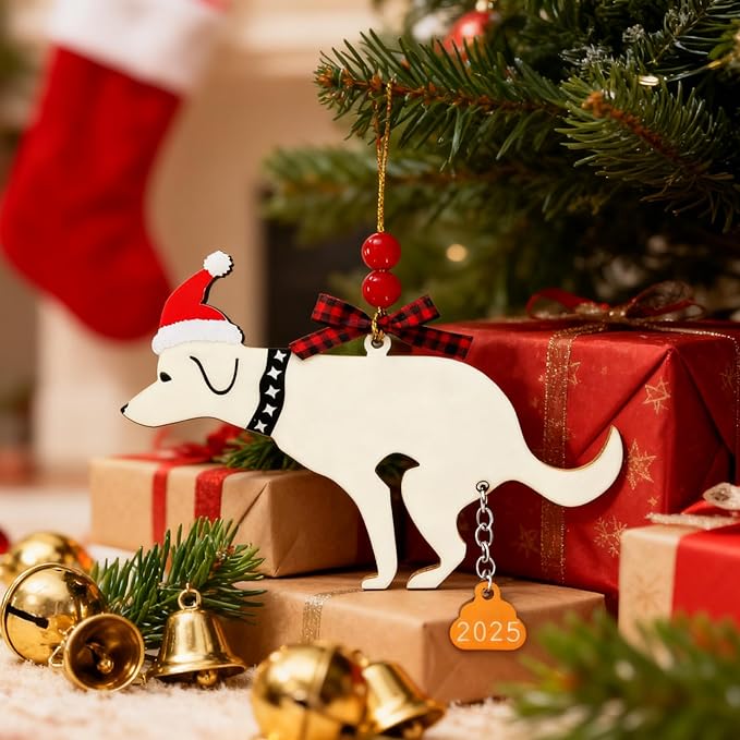 Christmas Dog Ornaments, Dog Pet Ornament Christmas Tree Decoration, Funny - Image 7