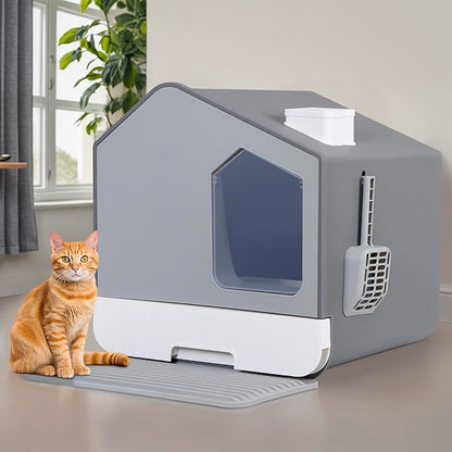 Large Enclosed Cat Litter Box - Image 7