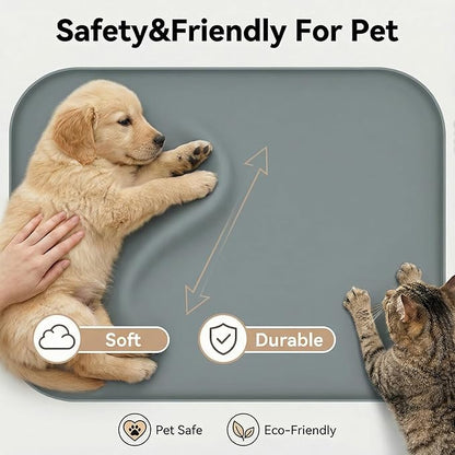 BLESWIN Non-Slip Silicone Dog Food Mat - Image 7