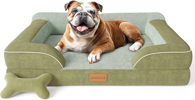 CWAWZ Dog Beds for Large Dogs, Orthopedic Dog Bed by CWAWZ