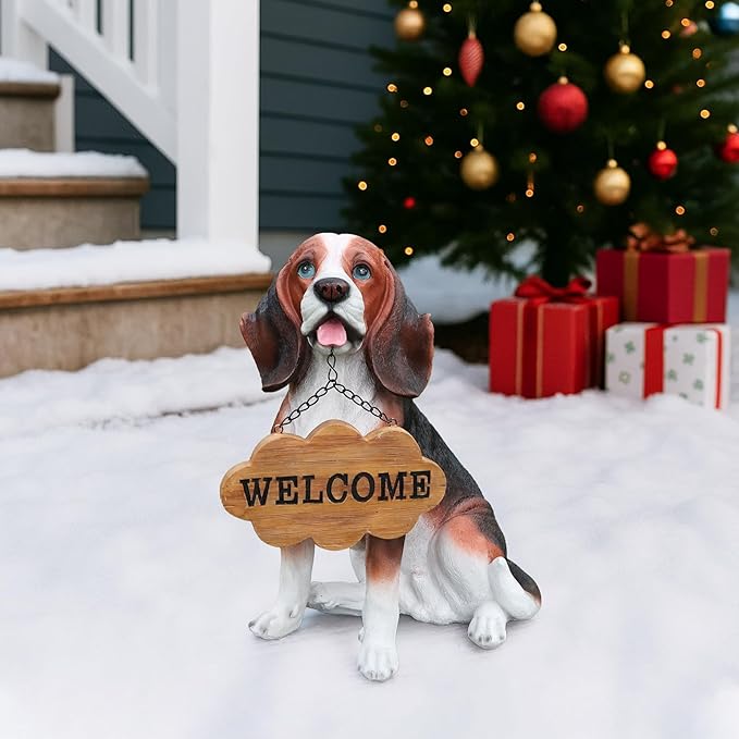 Beagle Dog Garden Statue - Image 7