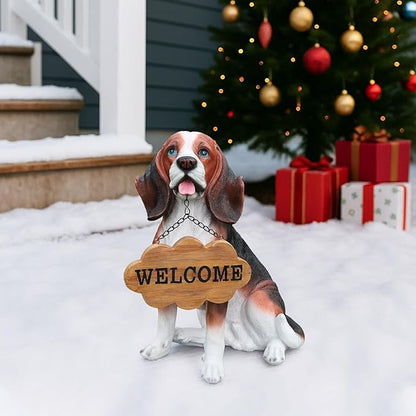 Beagle Dog Garden Statue - Image 7