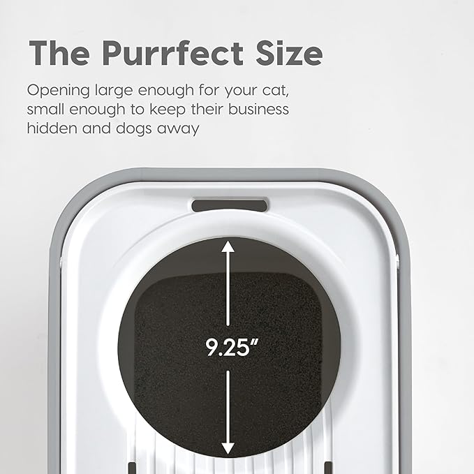 IRIS USA Cat Litter Box Large Top Entry - Image 4