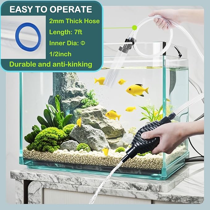 7ft Aquarium Gravel Vacuum Cleaner - Image 7