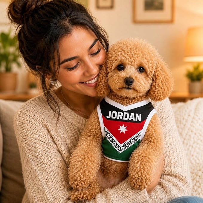 V-DECORPARKS Personalized Pet Soccer Jersey Custom Name Number Dog Cat Football - Image 4