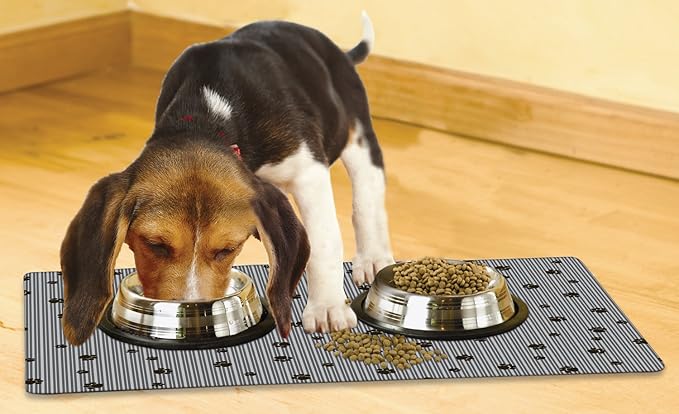 Drymate Pet Bowl Placemat, Dog & Cat Food Feeding Mat - Image 2