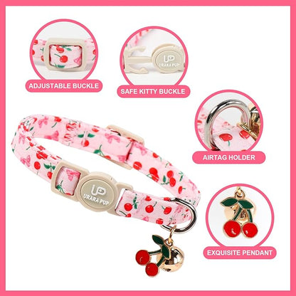 Cat Collar, Cat Collar with Bell, - Image 3