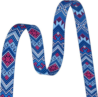 Mihqy Dog Collar with Bohemia Floral Tribal Geometric Patterns - Image 4