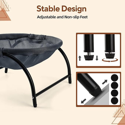 LIFLIX Raised Cat Hammock Bed, Standing Cat Cot - Image 6