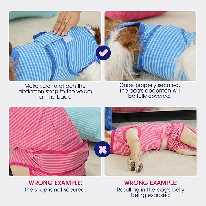 FUAMEY Surgery Recovery Suit for Large Dogs, Dog Surgery Suit Female Spay Male - Image 9
