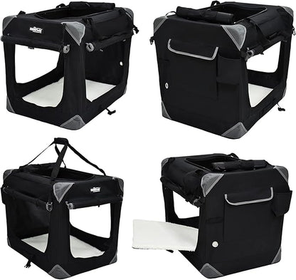 EliteField 4-Door Folding Soft Dog Crate - Image 4