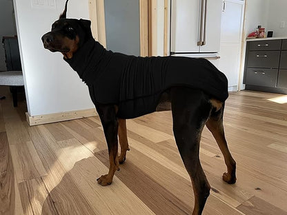 Esobo Fleece Dog Apparel Winter Warm Dog Coat Doggie Turtleneck Cozy Jacket - Image 5