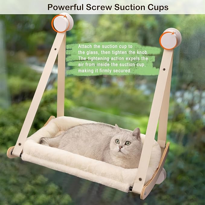 Cat Window Perch, Cat Hammock for Window - Image 5