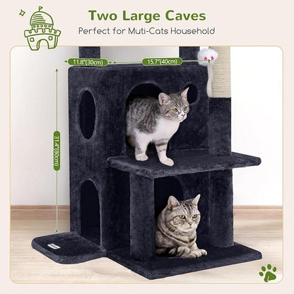 Globlazer Cat Tree Tower for Indoor Cats, 50-inch Adult Cat Tree House for - Image 4
