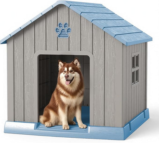 DRATO Dog House Indoor Outdoor Durable Large Dog Shelter by DRATOprovidesawarmandcozy
