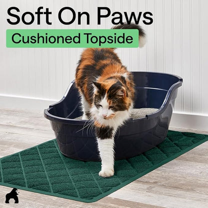 GORILLA GRIP Cat Litter Box Mat, Cushioned Coil Mesh Litter Trapping Mats - Image 8