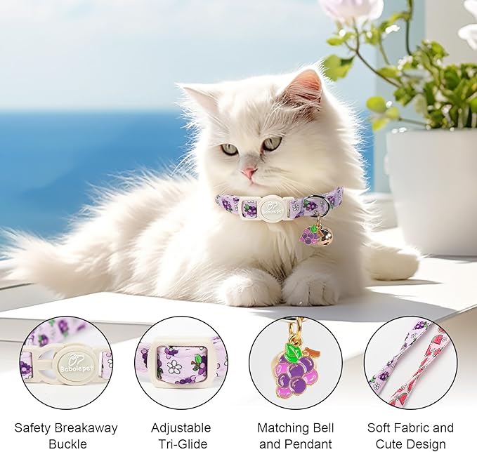 2 Pack Summer Cat Collars - Image 3