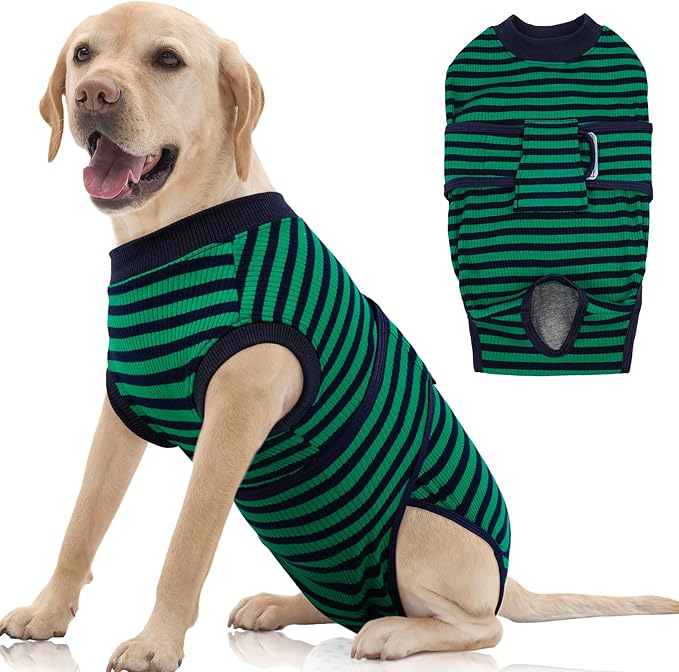 FUAMEY Recovery Suit for Dogs After Surgery, Soft Breathable Dog Bodysuit by FUAMEY