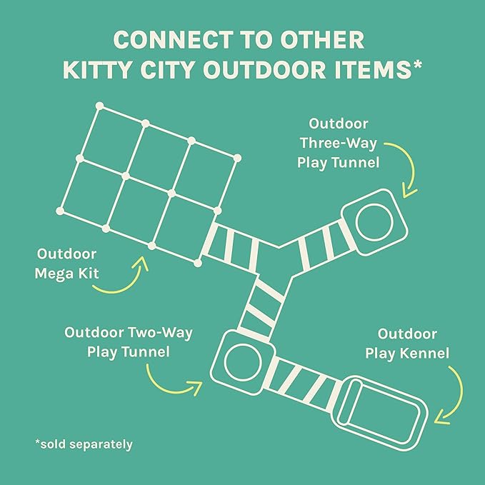 Kitty City Outdoor Catio Furniture and Play Kits - Image 7