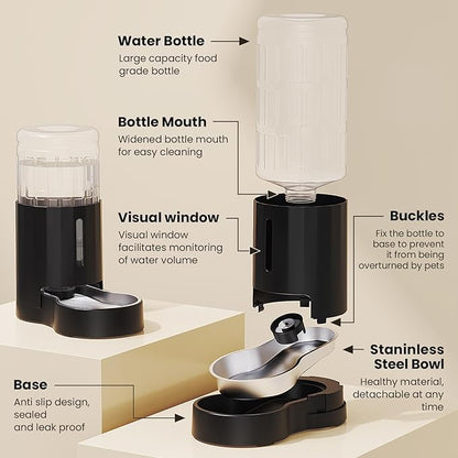 CZPET Elevated Dog Water Bowl Dispenser - Image 9