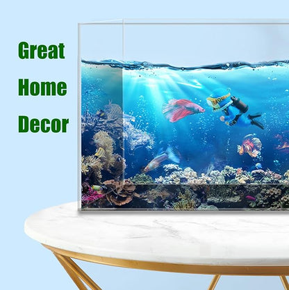 2-Pack Tank Decorations, Cute Little Diver, Aquarium Decoration Accessories - Image 6