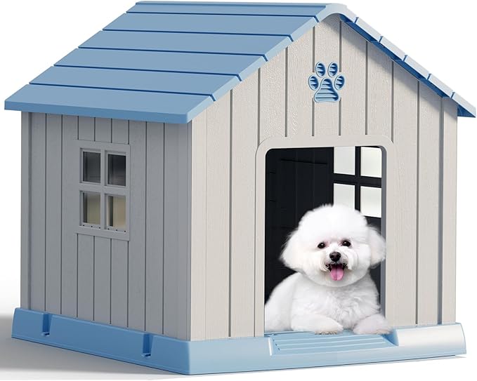 Fancyango Dog House Outdoor Indoor by Warmnestforpets