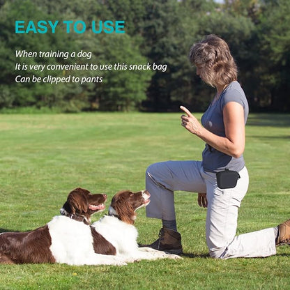 Dog Training Treat Pouch with Clip, Portable Waterproof Puppy Treat Bag and - Image 2
