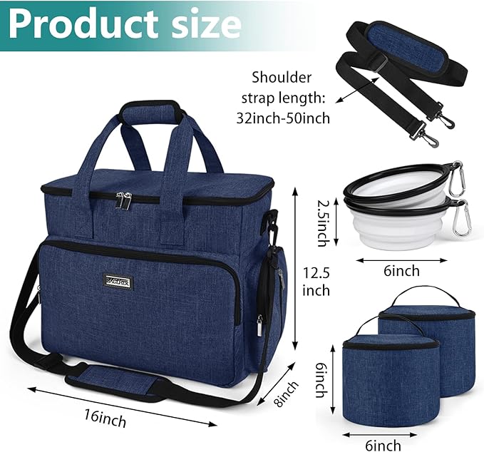 BAGLHER Dog Travel Bag, Pet Travel Bag, - Image 3