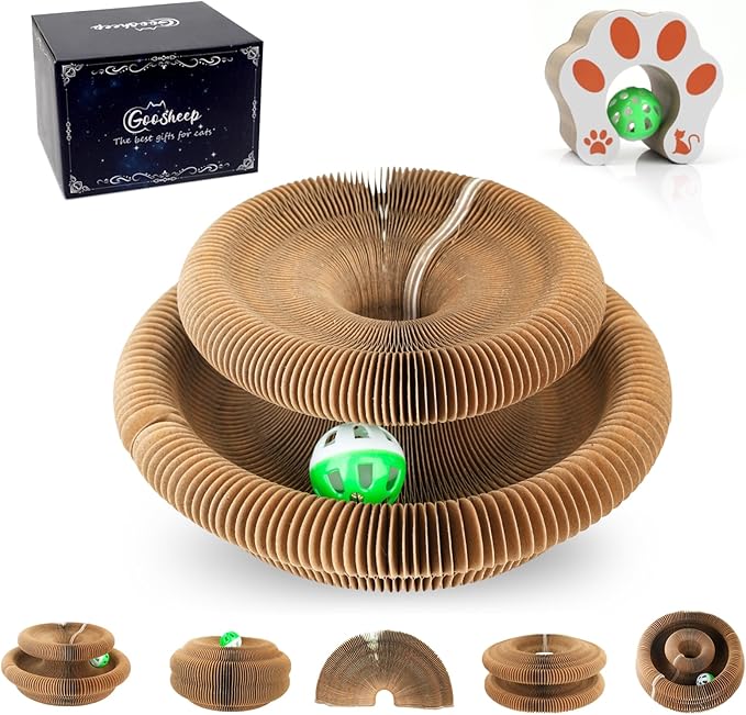 Goosheep 1 Pack Kitty Kurlz Interactive Cat Toys by Goosheep