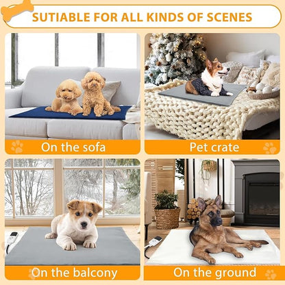 Dog Heating Pad Outdoor, Heated Dog Bed Indoor - Image 5