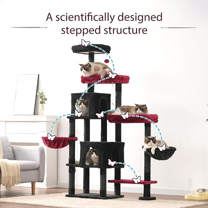 Hey-brother Cat Tree Tower, Scratching Posts - Image 7