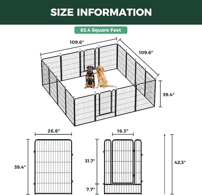 FXW Rollick Unleashed Dog Playpen - Image 6