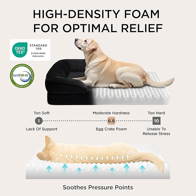 Bedsure Jumbo Orthopedic Dog Bed - Image 3