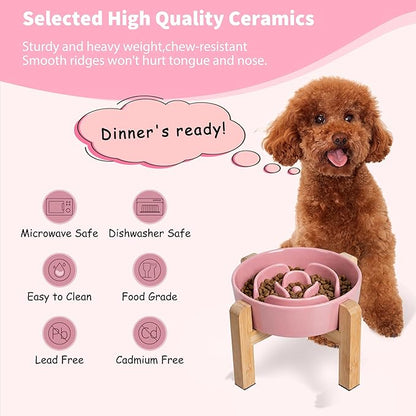 Elevated Slow Feeder Dog Bowl - Image 5