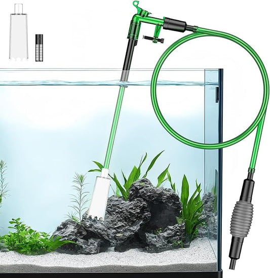 Pawfly Aquarium Water Changer Kit, Fish Tank Siphon Vacuum Cleaner by Pawfly