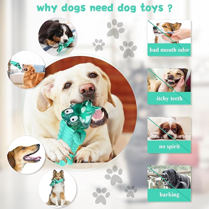 Fuufome Large Dog Chew Toys for Aggressive Chewers： Almost Indestructible Dog - Image 4