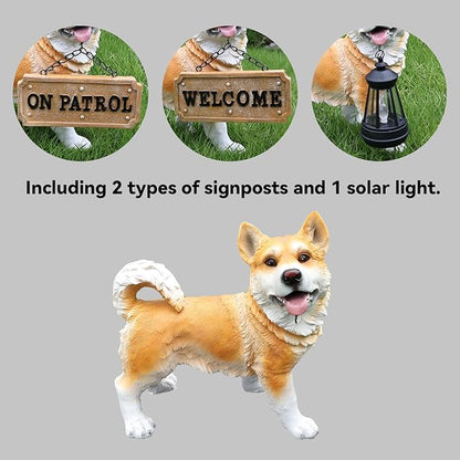 Corgi Dog Garden Statue - Image 2