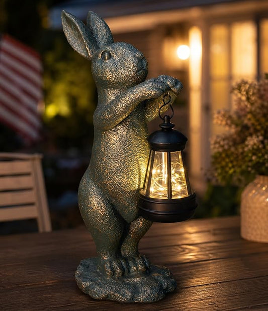 C&Y&G&X Garden Statue Rabbit by CYGX