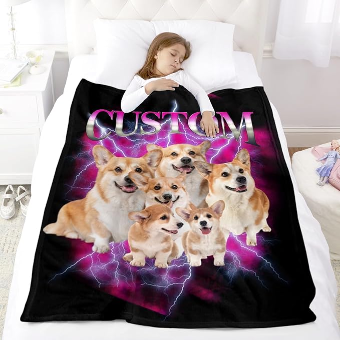 M YESCUSTOM Custom Dog Blanket - Image 6