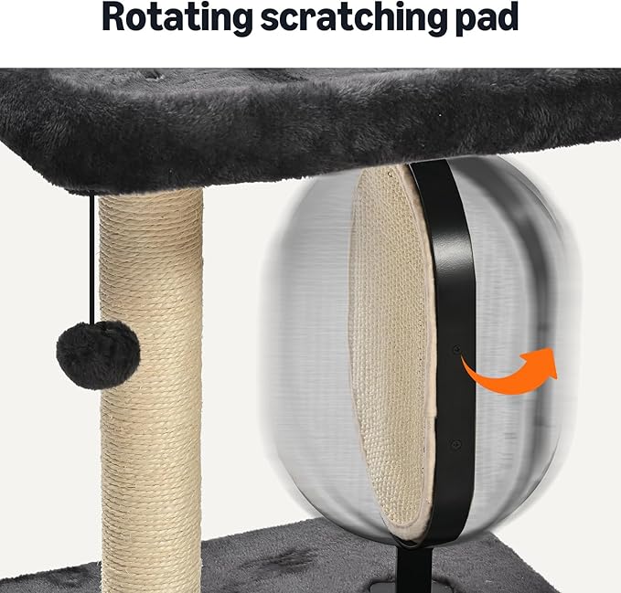 Amazon Basics Single-Platform Cat Tree - Image 3