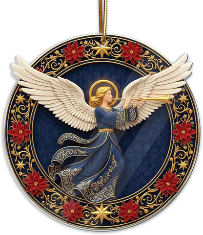 Angel Christmas Ornament 2025, 2025 Christmas Tree Decorations, Religious by MusemoryCreations