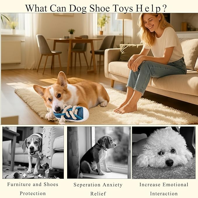 Interactive Squeaky Dog Toy - Image 2