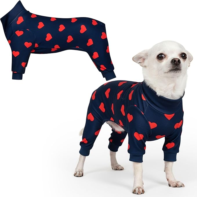 Spark Paws Dog Pajama, Dog Recovery Suit Male, Ultra-Soft and 4-Way Stretch by SparkPaws