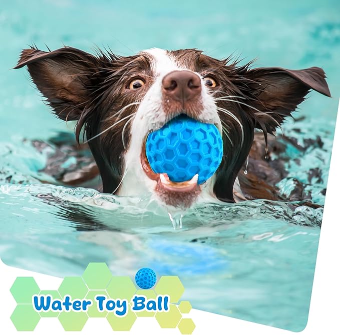 Squeaky Dog Toys for Aggressive Chewers, Indestructible Dog Balls for - Image 6