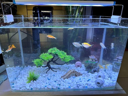 AWXZOM Small Japanese Fish Tank Decorations Set, Suitable - Image 4