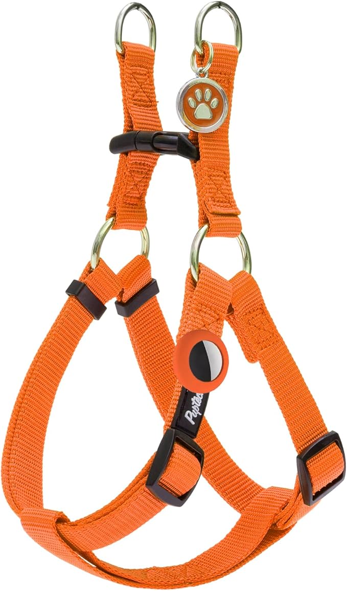 PUPTECK No Pull Dog Harness Soft Adjustable Basic Nylon Step in Puppy Vest by PUPTECK
