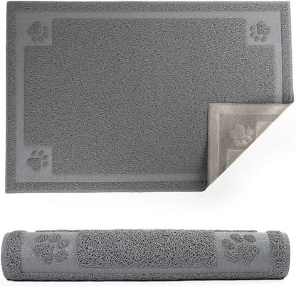 Prime Pets Dog Food Mat Waterproof, 35”x 24”, Pet Mat by PrimePets